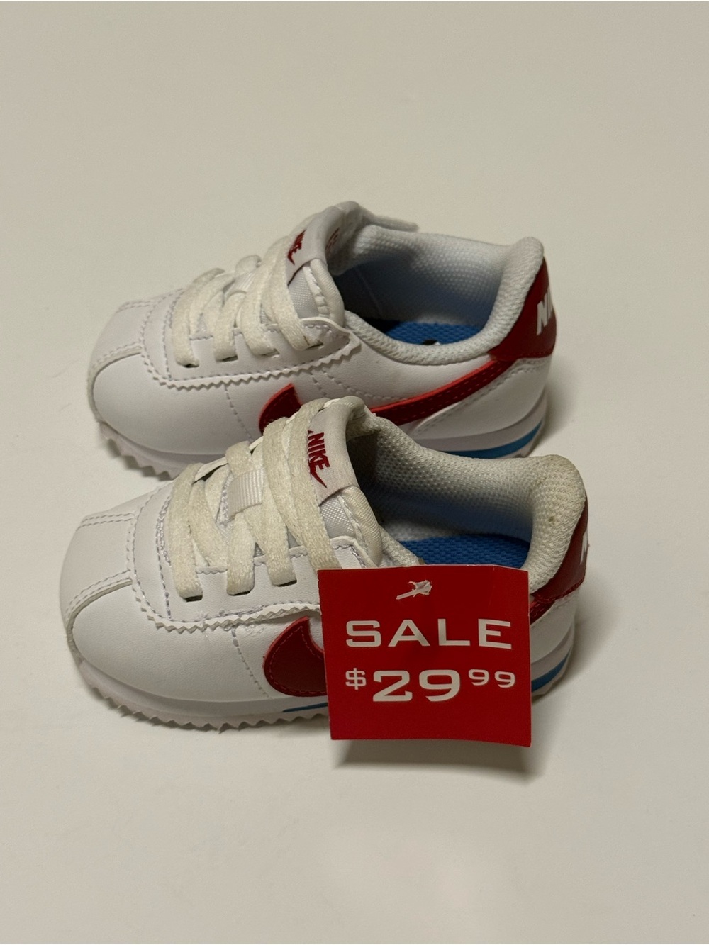 Nike Cortez Easyon PS White Varsity Red Kids Size 5C Casual Shoes DM0951-115